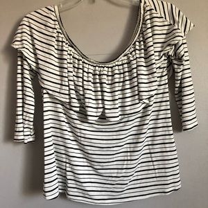 American eagle outfitters off the shoulder shirt
